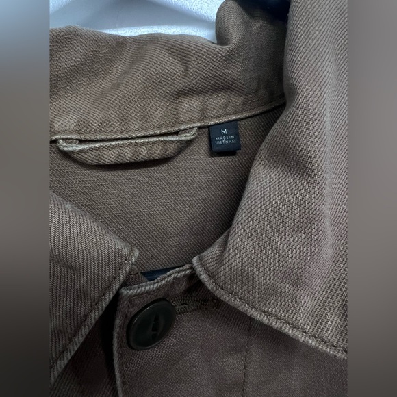 Uniqlo Men's Tan Shirt Jacket - Picture 4 of 5